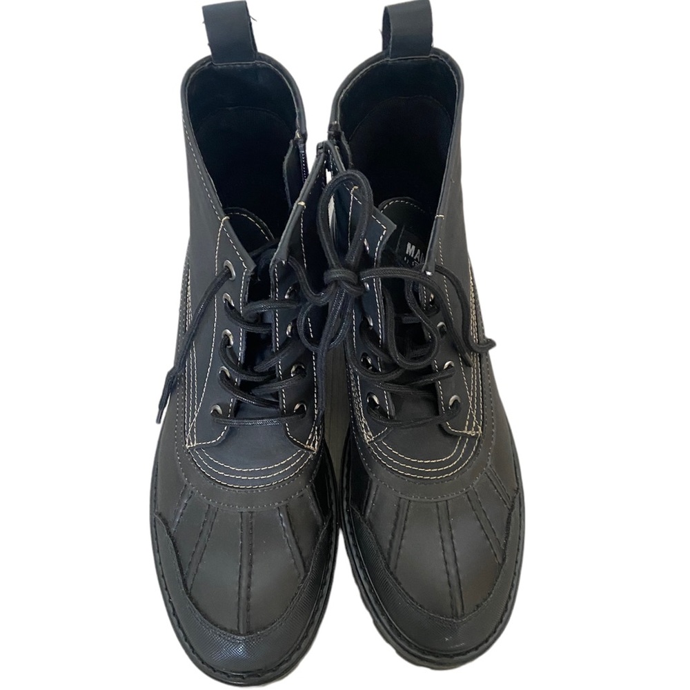 Steve Madden men’s winter boots - black - like new size 7.5